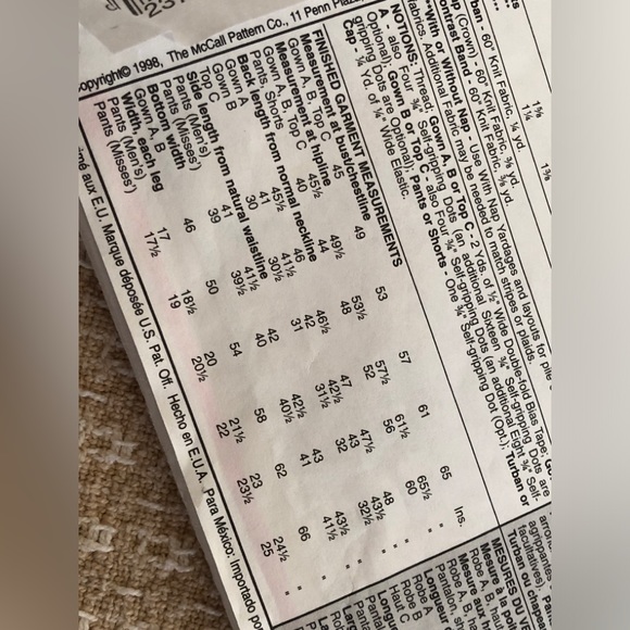 NWT McCall’s easy comfort sewing pattern  for special needs scrubs - Picture 15 of 16